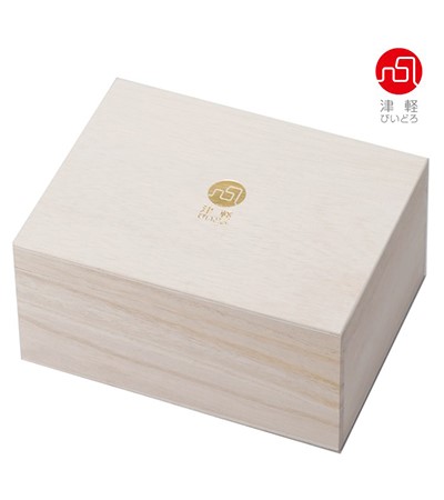 (日)津輕琉璃 粉色條紋 清酒對杯組