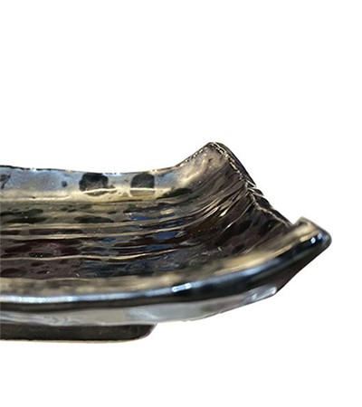 (日)油滴燒物皿  限量品 