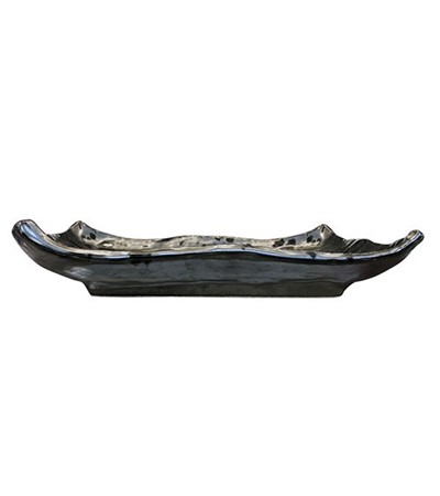 (日)油滴燒物皿  限量品 