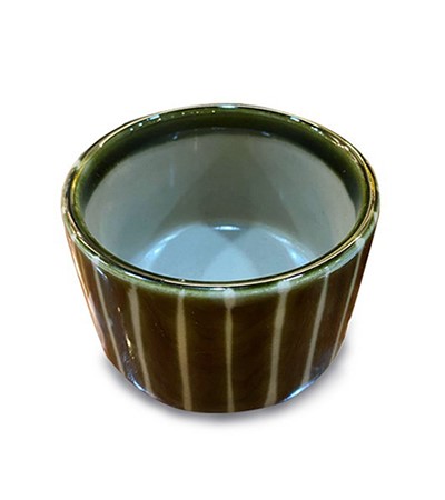 日式線條造型餐碗(附蓋)