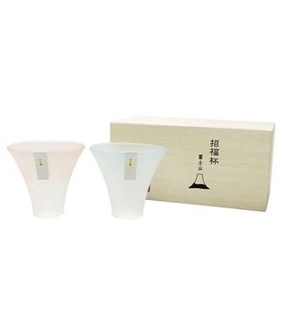 《招福杯．富士山》冷酒高杯組 2入