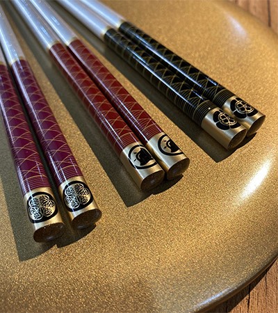 天然止滑木筷武士刀 五色