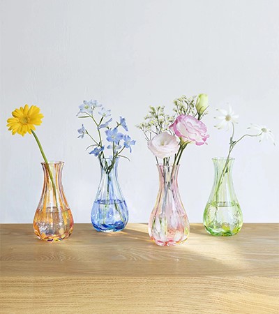 (日)津輕琉璃 光Hikari 花瓶