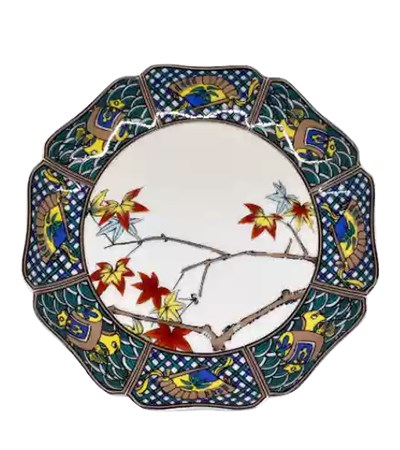 進口6.25"浮雕櫻花盤