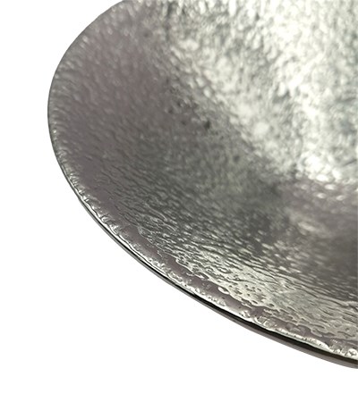 進口磁6"日式高腳碗-鉑金