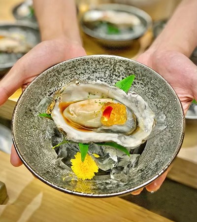 進口磁6"日式高腳碗-鉑金