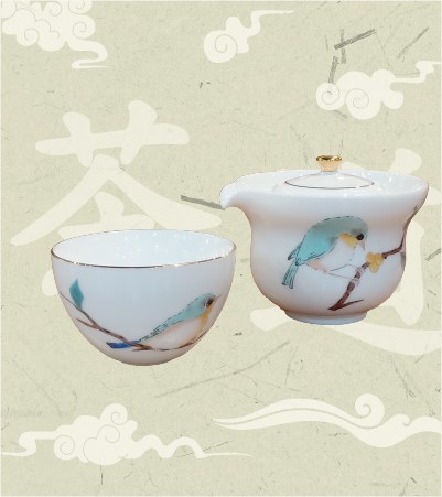 香蘭社 茶壺組 B款