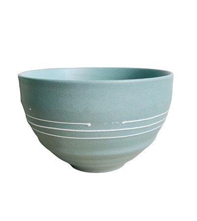 (日)美濃燒啞光5色茶碗組
