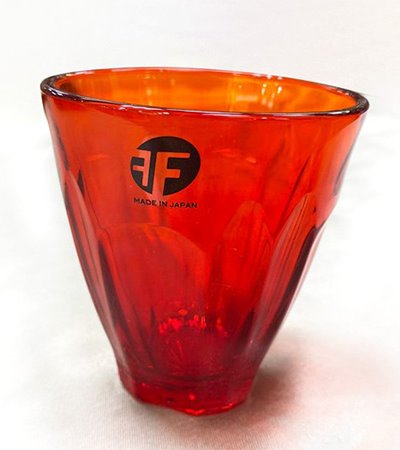 北洋硝子-寶石紅琉璃杯