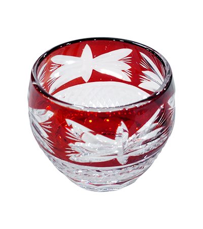 進口酒杯-紅色